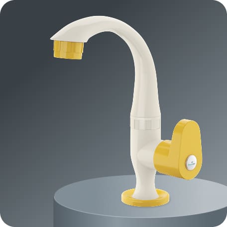 Swan Cock (Short Spout) With Flange