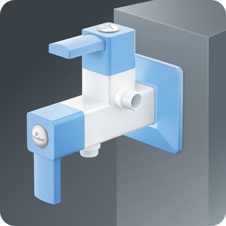 Two Way Angle Cock With Flange