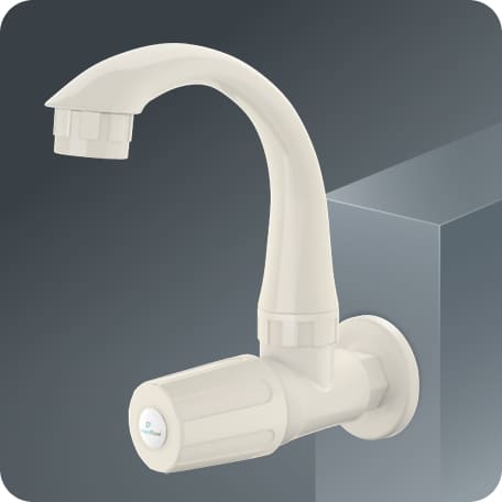 Sink Cock (Short Spout) With Flange