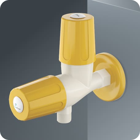 Two Way Angle Cock With Flange