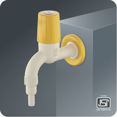 Garden Tap With Flange