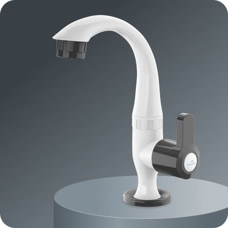 Swan Cock (Short Spout) With Flange