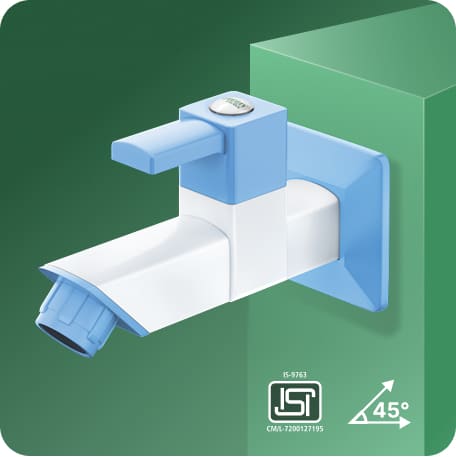 Bib Cock Long Body With Flange