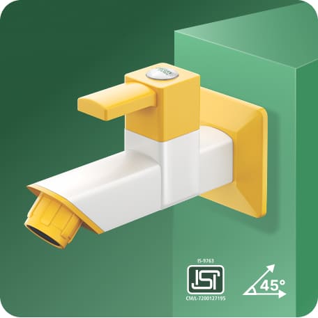 Bib Cock Long Body With Flange