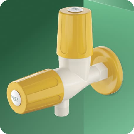 Two Way Angle Cock With Flange