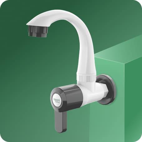 Sink Cock (Short Spout) With Flange