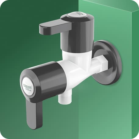 Two Way Angle Cock With Flange