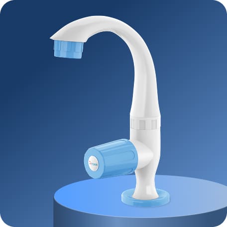 Swan Cock (Short Spout) With Flange