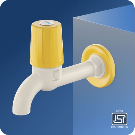 Bib Cock Long Body With Flange