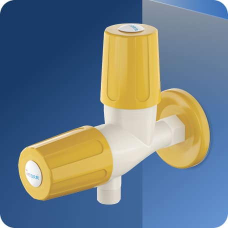 Two Way Angle Cock With Flange